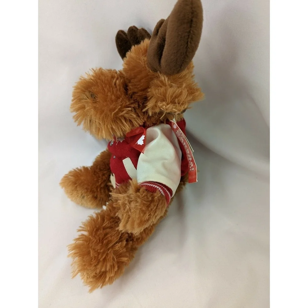 Creature Comforts Reindeer Moose Plush 12 Inch Ottawa‎ Jacket Stuffed Animal Toy